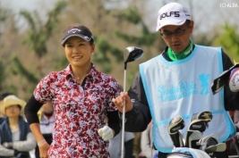 ルーキー藤田光里が3位で最終日へ(撮影:ALBA)