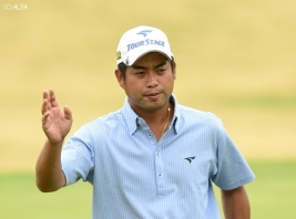池田は首位と2打差の3位タイと好位置をキープ!(撮影:上山敬太)