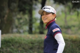 メンタルトレーナー森川陽太郎氏との結婚を発表した横峯さくら(撮影:ALBA)