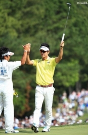 今季初優勝で一気に首位に!(撮影:米山聡明)