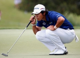 3日目はスコアを伸ばせず終えた松山 最終日は…?(Photo by Sam GreenwoodGetty Images)