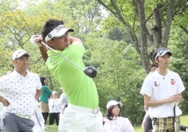 首位スタートの大前 初優勝なるか(写真提供:JGTO)