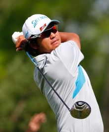 松山、トップ10入りを視界にとらえた!(Photo by Matt Sullivan/Getty Images)
