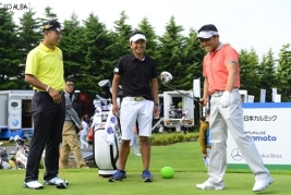 丸山茂樹は松山にとって憧れの存在(撮影:上山敬太)