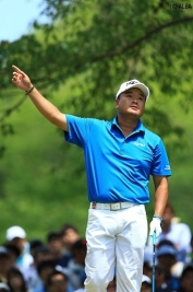 メジャー初優勝は逃すも賞金ランクで首位に浮上した小田(撮影:岩本芳弘)