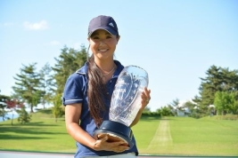 初優勝を果たした平野ジェニファー(写真提供:LPGA)