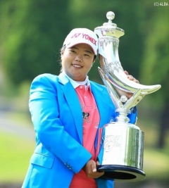 今季3勝目に一番乗り!賞金ランクも1位に浮上したアン・ソンジュ(撮影:米山聡明)