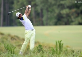 全米オープン35位タイフィニッシュの松山英樹(撮影:上山敬太)