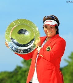 5年目で掴んだ悲願のツアー初優勝!今後の飛躍に期待!(撮影:福田文平)