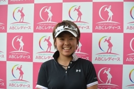 自己ベストで首位に立った山口春歌(写真:LPGA)