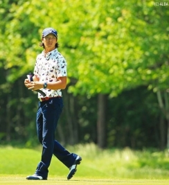 首位と4打差12位タイも内容に納得いかず(撮影:米山聡明)