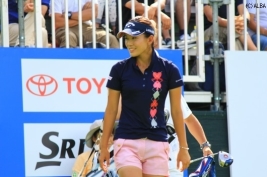 猛チャージで順位を上げた藤田光里(撮影:ALBA)