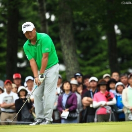 逃げ切れずプレーオフで敗れた小田孔明(撮影:米山聡明)