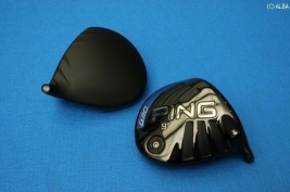 随所にPINGの誇る最先端のテクノロジーが組み込まれた『G30 ドライバー』(撮影:ALBA)