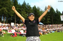 今季3勝目を挙げた成田、アンの背中を追いかける!(撮影:福田文平)