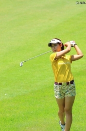 猛チャージで順位を急浮上させた香妻琴乃(撮影:ALBA)