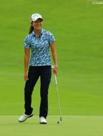 藤田光里、地元で初優勝なるか?(撮影:ALBA)
