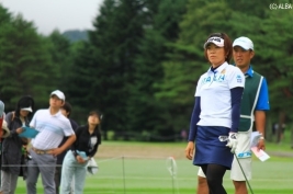 今季初優勝が見えてきた大山志保(撮影:ALBA)
