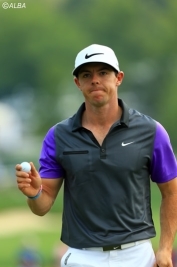 年間王者獲得へランキング1位でプレーオフシリーズを迎えるローリー・マキロイ(撮影:福田文平)