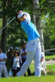 優勝を争った藤田幸希は、2位タイで終戦(撮影:ALBA)