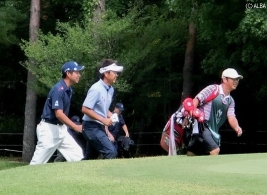 2打差の2位Tにつける池田勇太!(撮影:ALBA)