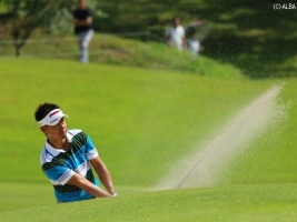 藤田寛之、2回戦を突破し準々決勝進出!(撮影:ALBA)