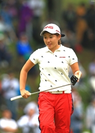 @永井花奈が日本勢トップの3位でフィニッシュ!(撮影:岩本芳弘)