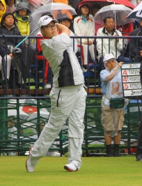 最終日で追い上げたハン・ジュンゴン(撮影:ALBA)