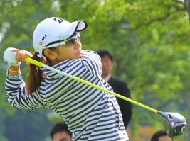 宮里藍、新たなドライバーで久々の国内ツアーに挑む!(撮影:ALBA)