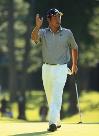 池田勇太は1打差2位の好位置で決勝R!(撮影:米山聡明)