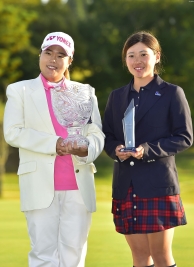 2週連続Vで今季5勝目を挙げたアン・ソンジュ!(撮影:上山敬太)