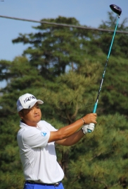 単独首位に浮上した小田孔明!(撮影:ALBA)