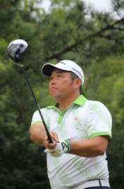 上り調子の小田龍一、首位で最終日へ!(撮影:ALBA)