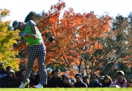 昨年大会は谷原秀人に1打及ばず2位タイフィニッシュ(撮影:上山敬太)