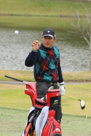 宮里優作、今年こそホスト大会で優勝!(撮影:ALBA)