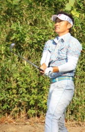 5位タイに浮上した宮本勝昌(撮影:ALBA)