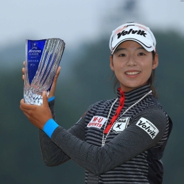 イ・ミヒャンがツアー初優勝!(撮影:米山聡明)