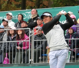 武藤俊憲が1打差2位に浮上!(撮影:ALBA)