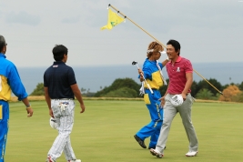 ぎりぎりで予選を通過した矢野東、残り2日間でシード権を獲得できるか?(撮影:岩本芳弘)