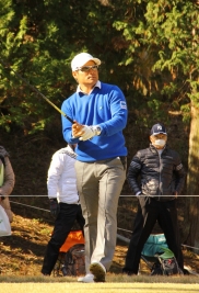 連覇なるか!?宮里優作が首位浮上(撮影:ALBA)