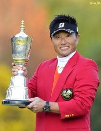 宮本勝昌、ツアー10勝目もメジャータイトル!!(撮影:上山敬太)