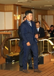 松山英樹は仙台から駆けつけた(撮影:福田文平)