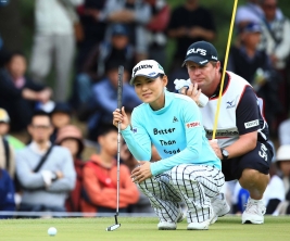 いよいよ来季は米ツアー本格参戦を果たす横峯さくら(撮影:米山聡明)