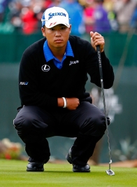 後半パットが決まり始めカムバック! (Photo by Sam Greenwood/Getty Images)
