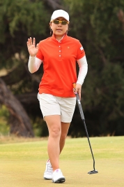 宮里美香、今季の活躍に期待! (Photo by Michael Dodge/Getty Images)