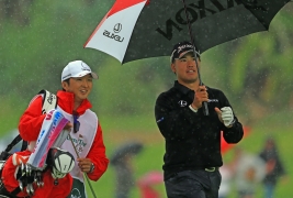 最終日に4つ伸ばし、4位Tフィニッシュの松山英樹(撮影:岩本芳弘)