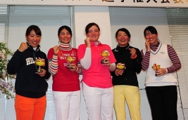中央が新城莉李亜、予選会で見事優勝し出場権を獲得した(提供:大会広報)