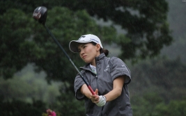 1打差2位につける藤田光里(撮影:ALBA)