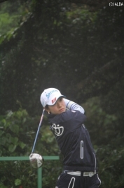 2位タイで初日を終えた森田理香子(撮影:ALBA)