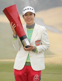 3年ぶりの優勝を果たした李知姫!(撮影:ALBA)